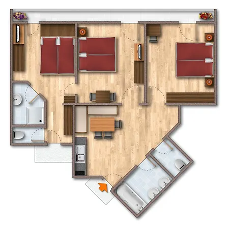 Hotel-appartement 4*