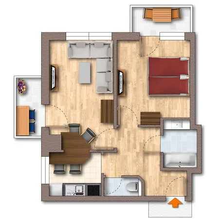 Hotel-appartement Ξενοδοχείο Gerlos